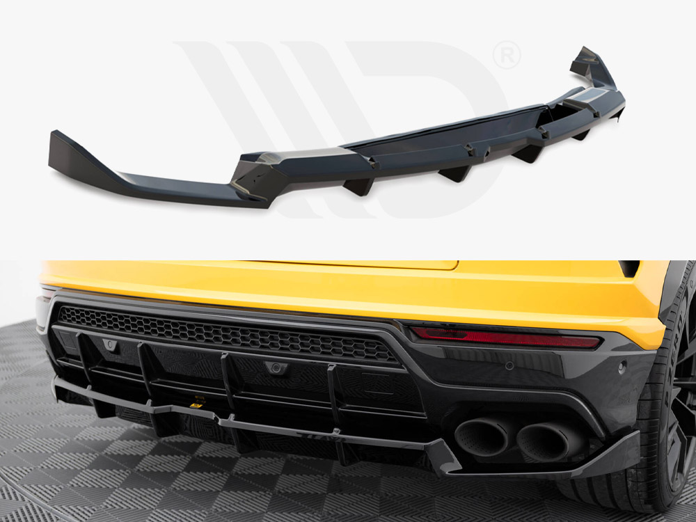 Maxton central rear splitter (vertical bars) lamborghini urus mk1 1 Maxton central rear splitter (vertical bars) lamborghini urus mk1