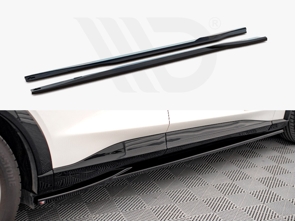 Maxton side skirts diffusers ford mustang mach-e mk1 1 Maxton side skirts diffusers ford mustang mach-e mk1