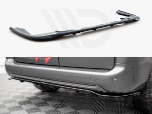 Maxton Rear Splitter (Vertical Bars) Peugeot Partner Long Mk3