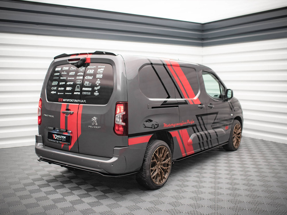 Maxton spoiler cap peugeot partner mk3 (2018+) 2 Maxton spoiler cap peugeot partner mk3 (2018+) - image 2