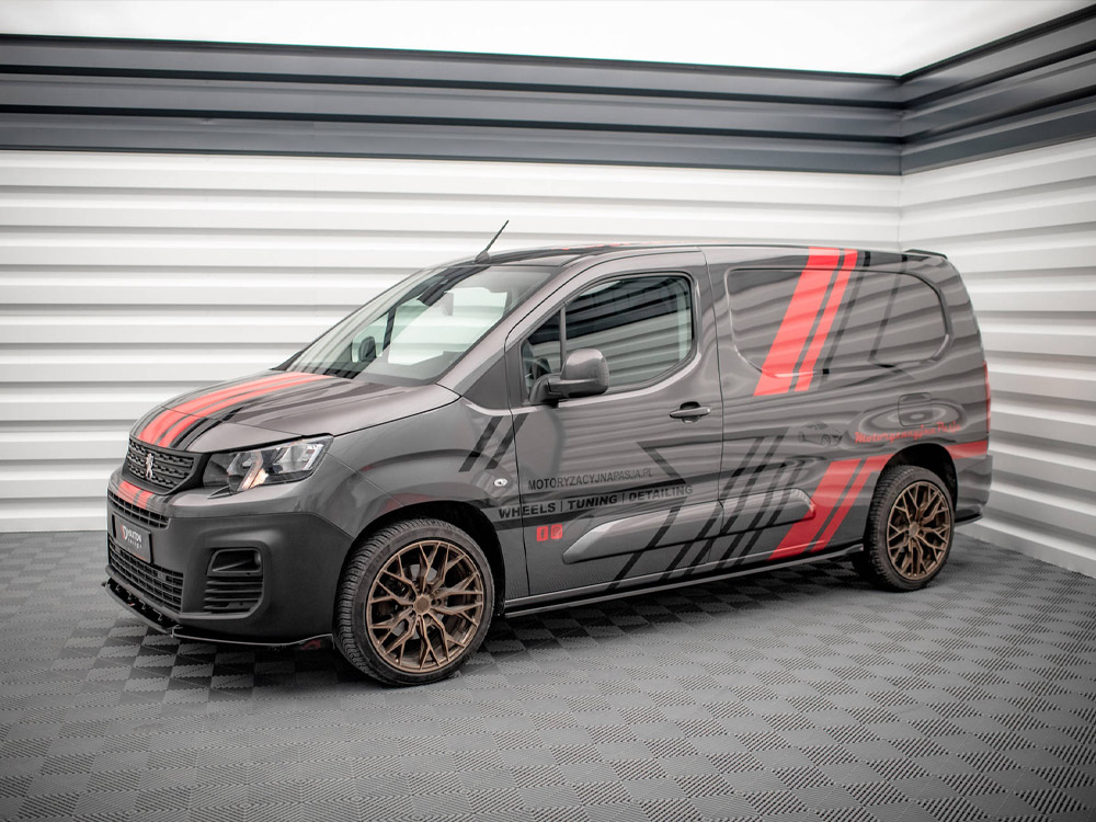 Maxton side skirts diffusers peugeot partner maxi mk3 2 Maxton side skirts diffusers peugeot partner maxi mk3 - image 2