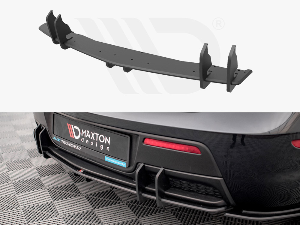 Maxton street pro rear diffuser mazda 3 mps mk1 (us-spec version) 1 Maxton street pro rear diffuser mazda 3 mps mk1 (us-spec version)