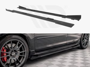 Maxton Street Pro Side Skirts Diffusers + Flaps Mazda 3 MPS Mk1