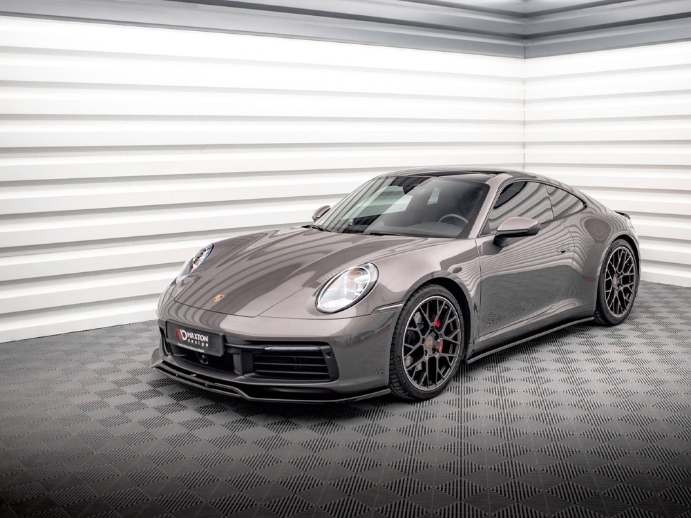 Maxton side skirts diffusers porsche 911 carrera 4s 992 (2019+) 2 Maxton side skirts diffusers porsche 911 carrera 4s 992 (2019+) - image 2