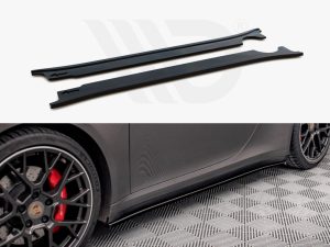 Maxton Side Skirts Diffusers Porsche 911 Carrera 4S 992 (2019+)
