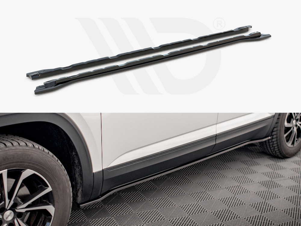 Maxton side skirts diffusers vw atlas cross sport (2020+) 1 Maxton side skirts diffusers vw atlas cross sport (2020+)