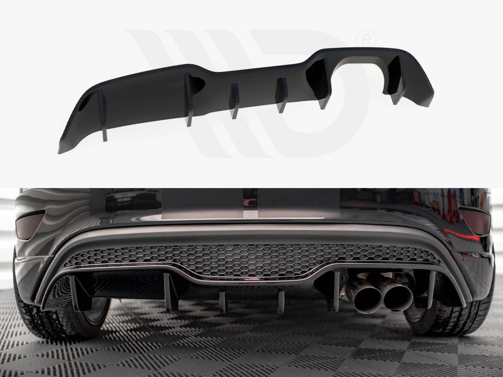 Maxton rear valance ford fiesta st (5 door version) mk7 facelift models 1 Maxton rear valance ford fiesta st (5 door version) mk7 facelift models