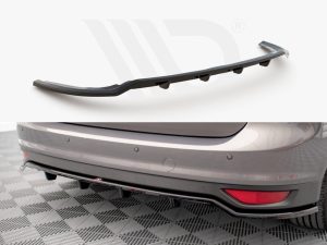Maxton Central Rear Splitter (Vertical Bars) Ford C-Max Mk2