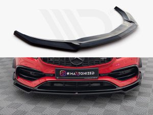 Maxton Front Splitter V2 Mercedes-Benz A45 Aero W176 Facelift Models