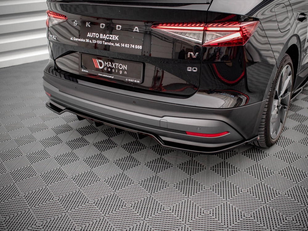 Maxton rear splitter (vertical bars) skoda enyaq iv 3 Maxton rear splitter (vertical bars) skoda enyaq iv - image 3