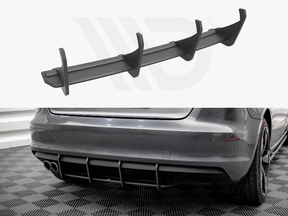 Maxton street pro rear diffuser audi a3 sportback 8v (2013-2016) 1 Maxton street pro rear diffuser audi a3 sportback 8v (2013-2016)
