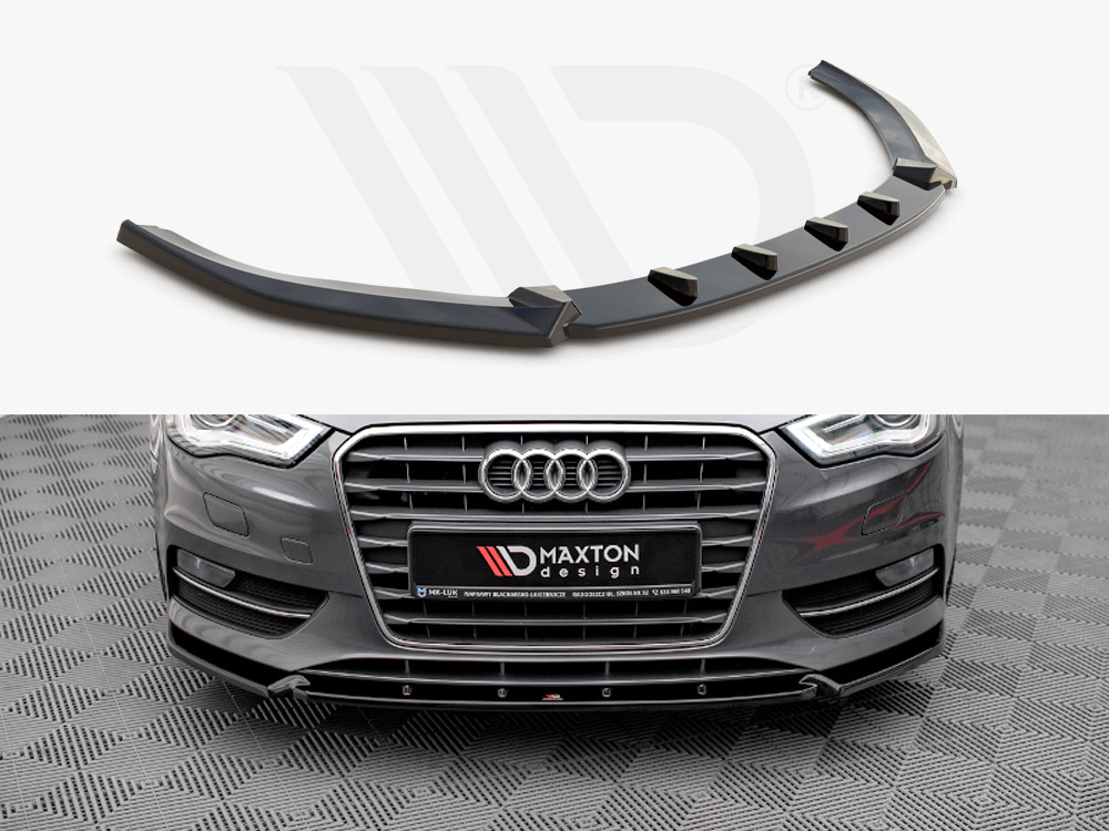 Maxton front splitter audi a3 sportback 8v (2013-2016) 1 Maxton front splitter audi a3 sportback 8v (2013-2016)