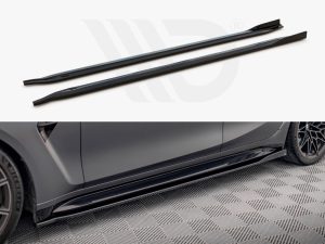 Maxton Side Skirts Diffusers V2 BMW M3 Saloon/Touring G80/G81