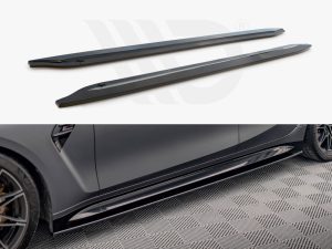 Maxton Side Skirts Diffusers V1 BMW M3 Saloon/Touring G80/G81
