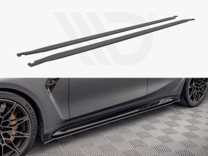 Maxton Street Pro Side Skirts Diffusers BMW M3 Saloon/Touring G80/G81