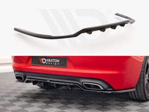 Maxton Central Rear Splitter (Vertical Bars) Dodge Charger RT Mk7 Facelift Models