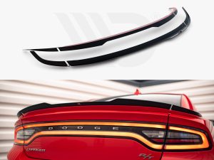 Maxton Spoiler Caps Set Dodge Charger RT Mk7 Facelift Models