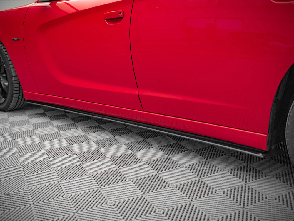 Maxton street pro side skirts diffusers dodge charger rt mk7 facelift models 4 Maxton street pro side skirts diffusers dodge charger rt mk7 facelift models - image 4