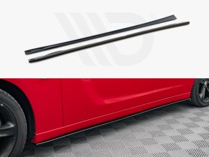 Maxton Side Skirts Diffusers Dodge Charger RT Mk7 Facelift Models