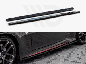 Maxton Side Skirts Diffusers V2 Nissan 370Z Nismo Facelift Models (2014-2020)