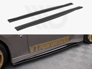 Maxton Side Skirts Diffusers Nissan 370Z Nismo Facelift Models (2014-2020)