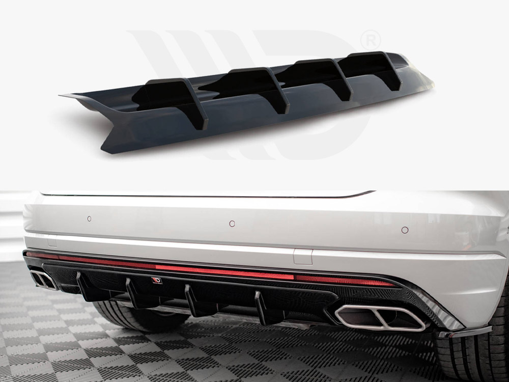 Maxton rear valance volkswagen touareg r-line mk3 1 Maxton rear valance volkswagen touareg r-line mk3