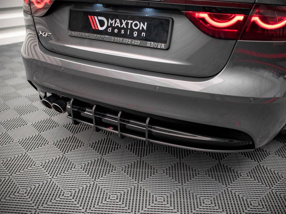 Maxton street pro rear diffuser jaguar xf r-sport mk2 (2015-2020) 3 Maxton street pro rear diffuser jaguar xf r-sport mk2 (2015-2020) - image 3