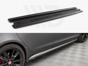 Maxton Side Skirts Diffusers Jaguar XF R-Sport Mk2 (2015-2020)
