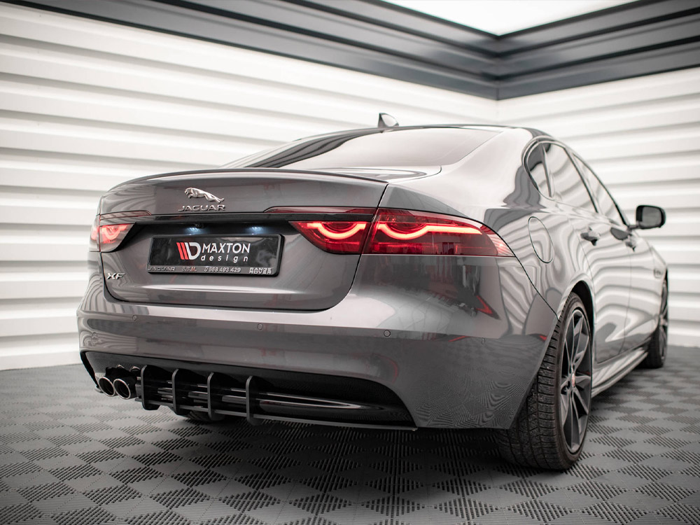 Maxton street pro rear diffuser jaguar xf r-sport mk2 (2015-2020) 2 Maxton street pro rear diffuser jaguar xf r-sport mk2 (2015-2020) - image 2