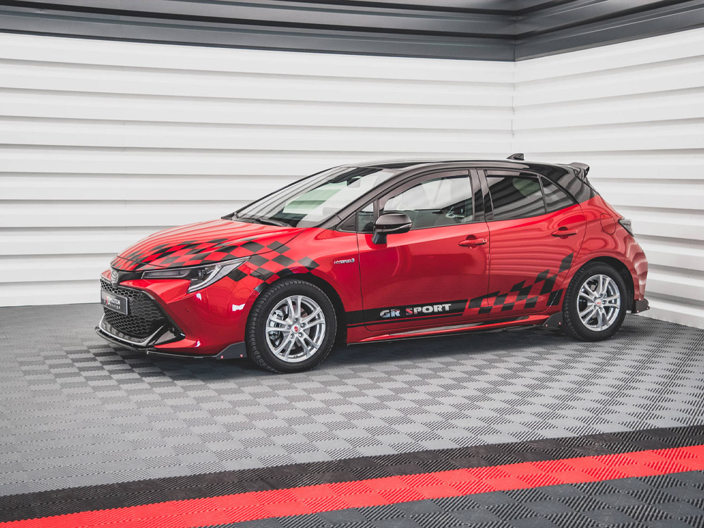 Maxton side skirts diffusers v1 + flaps toyota corolla gr sport hatchback mk12 2 Maxton side skirts diffusers v1 + flaps toyota corolla gr sport hatchback mk12 - image 2