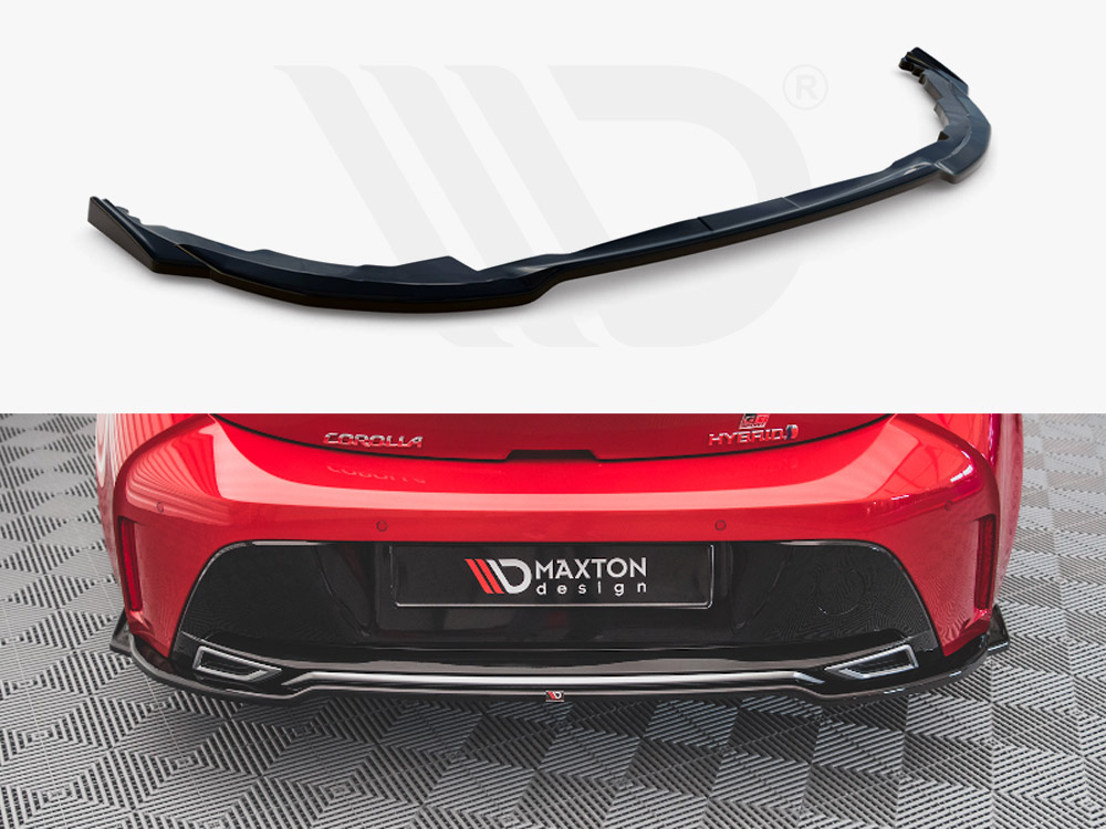 Maxton central rear splitter toyota corolla gr sport hatchback mk12 1 Maxton central rear splitter toyota corolla gr sport hatchback mk12