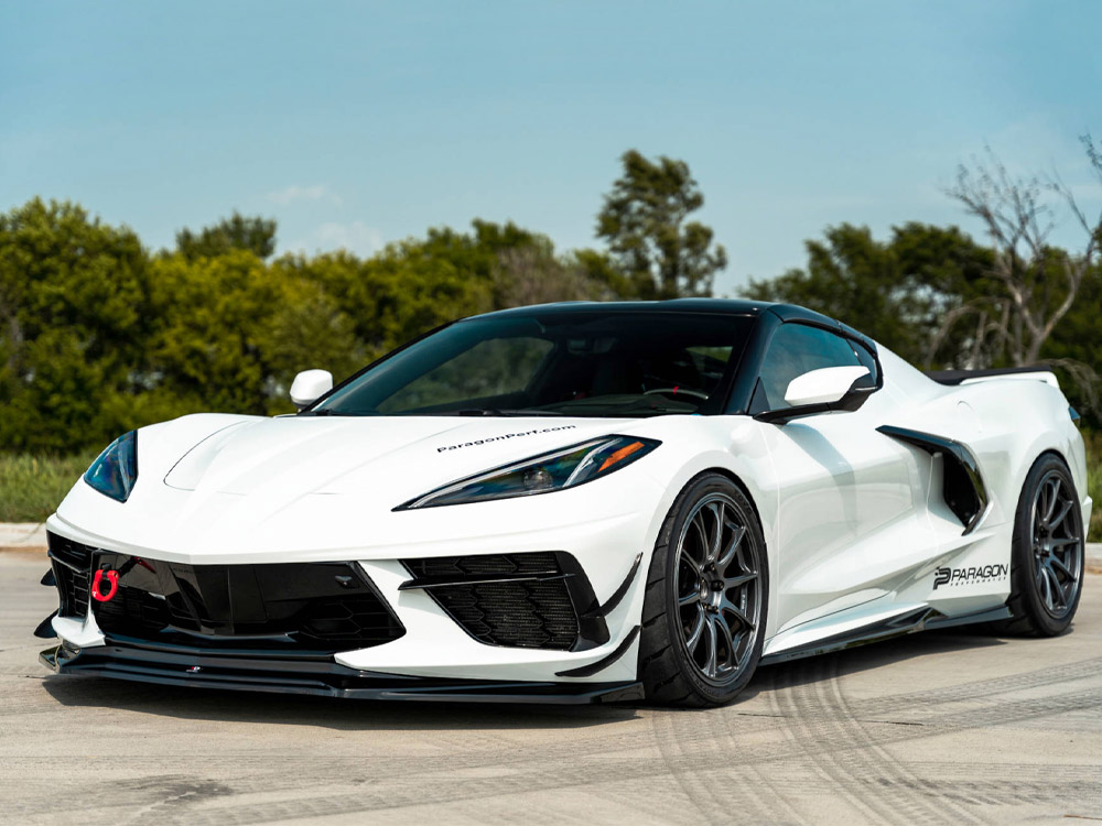 Maxton front splitter chevrolet corvette c8 (2020+) 2 Maxton front splitter chevrolet corvette c8 (2020+) - image 2