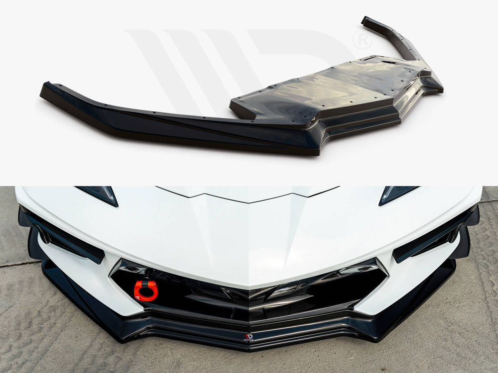 Maxton front splitter chevrolet corvette c8 (2020+) 1 Maxton front splitter chevrolet corvette c8 (2020+)