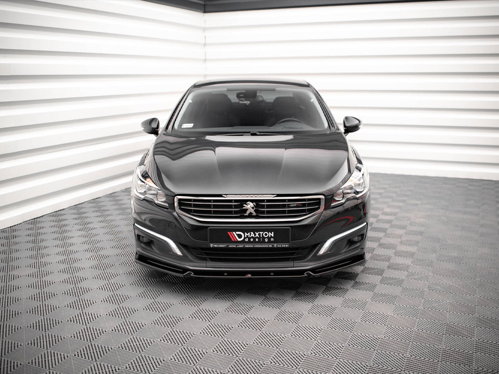 Maxton front splitter v1 peugeot 508 gt mk1 facelift models (2014-2018) 3 Maxton front splitter v1 peugeot 508 gt mk1 facelift models (2014-2018) - image 3