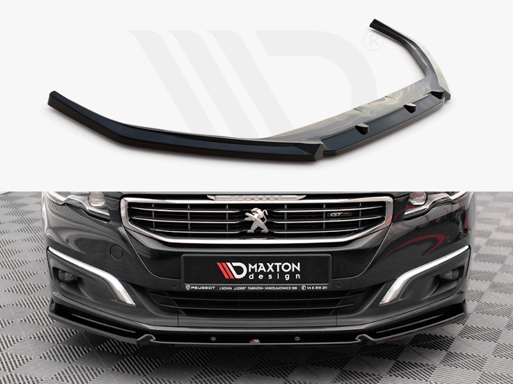 Maxton front splitter v1 peugeot 508 gt mk1 facelift models (2014-2018) 1 Maxton front splitter v1 peugeot 508 gt mk1 facelift models (2014-2018)