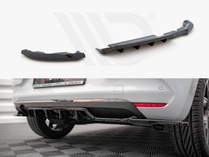 Maxton Rear Splitter (Vertical Bars) Renault Clio Mk5