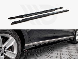 Maxton Side Skirts Diffusers VW Passat B8 Facelift Models