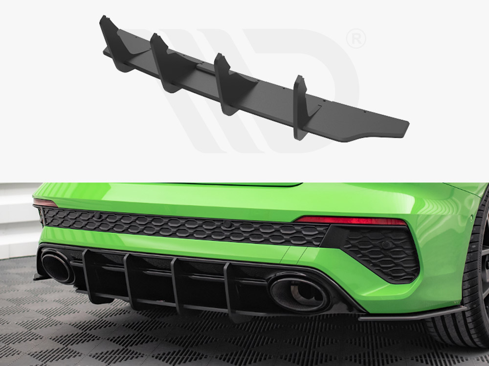 Maxton street pro rear diffuser audi rs3 saloon 8y (2020+) 1 Maxton street pro rear diffuser audi rs3 saloon 8y (2020+)