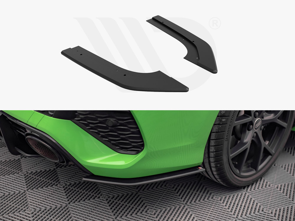 Maxton street pro rear side splitters audi rs3 saloon 8y (2020+) 1 Maxton street pro rear side splitters audi rs3 saloon 8y (2020+)