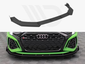Maxton Street Pro Front Splitter V1 + Flaps Audi RS3 8Y Saloon