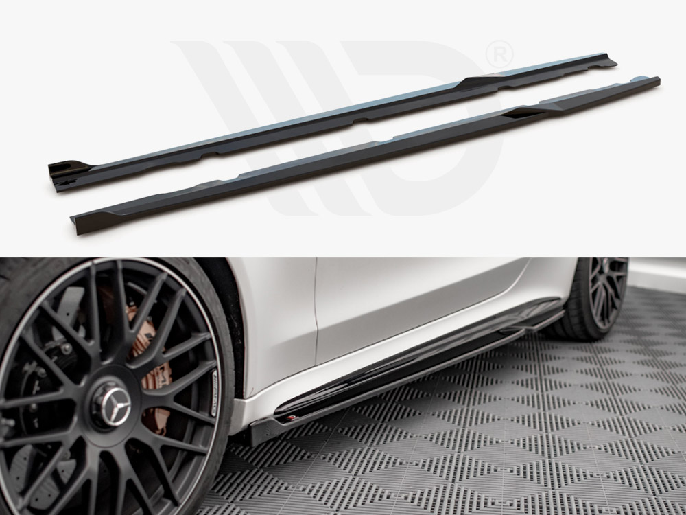 Maxton side skirts diffusers v2 mercedes-amg c63 coupe c205 facelift models 1 Maxton side skirts diffusers v2 mercedes-amg c63 coupe c205 facelift models