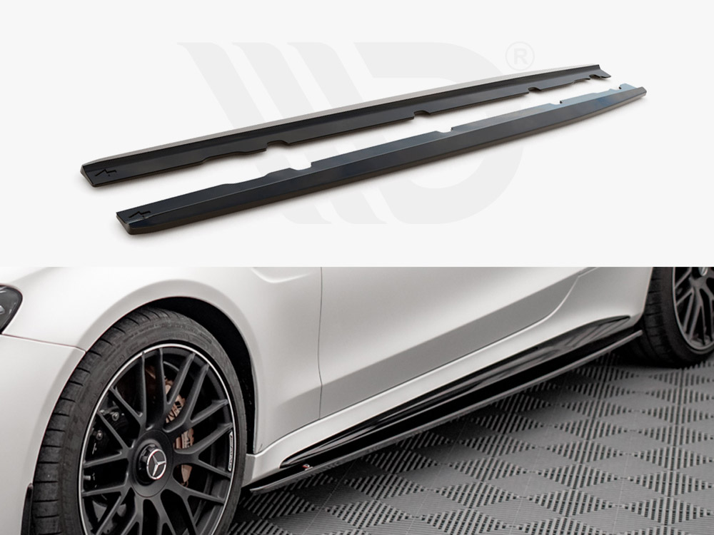 Maxton side skirts diffusers v1 mercedes-amg c63 coupe c205 facelift models 1 Maxton side skirts diffusers v1 mercedes-amg c63 coupe c205 facelift models