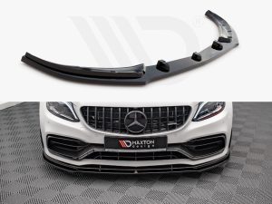 Maxton Front Splitter V1 Mercedes-AMG C63 Coupe AMG Aero Pack C205 Facelift Models