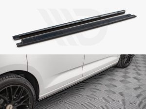 Maxton Side Skirts Diffusers VW Caddy Mk5 / Ford Transit Connect Mk3