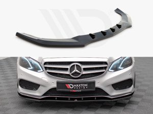 Maxton Front Splitter V1 Mercedes E AMG-Line Saloon W212 Facelift Models (2012-2016)