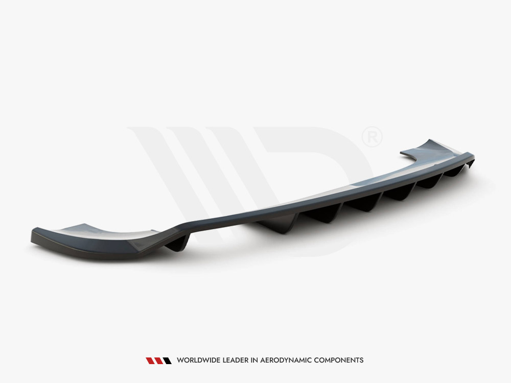 Maxton central rear splitter (vertical bars) audi q3 sport 8u facelift models 5 Maxton central rear splitter (vertical bars) audi q3 sport 8u facelift models - image 5