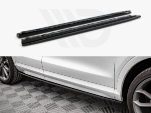Maxton Side Skirts Diffusers Audi Q3 Sport 8U Facelift Models