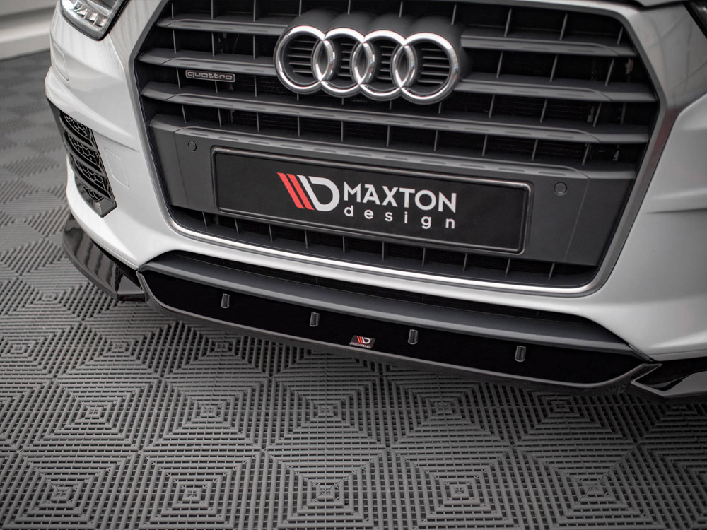 Maxton front splitter v1 audi q3 sport 8u facelift models 4 Maxton front splitter v1 audi q3 sport 8u facelift models - image 4