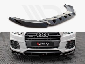 Maxton Front Splitter V1 Audi Q3 Sport 8U Facelift Models