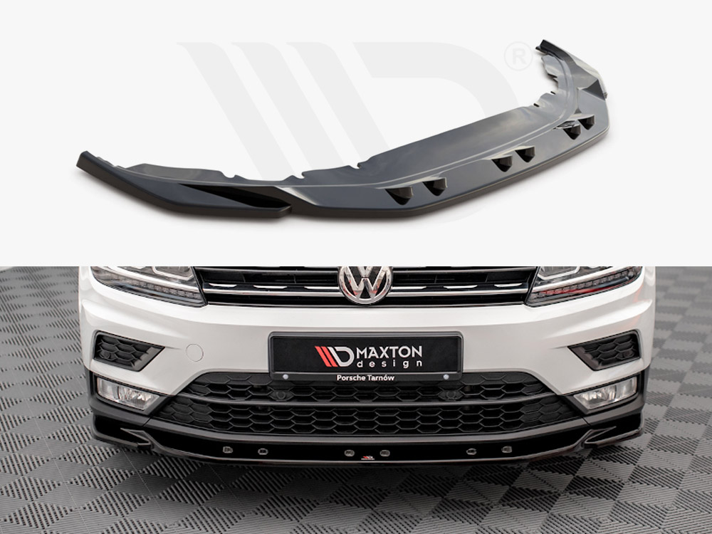 Maxton front splitter vw tiguan mk2 (2015-2020) 1 Maxton front splitter vw tiguan mk2 (2015-2020)